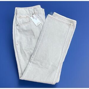 Good American Women's Straight Leg Jeans - Light Cream